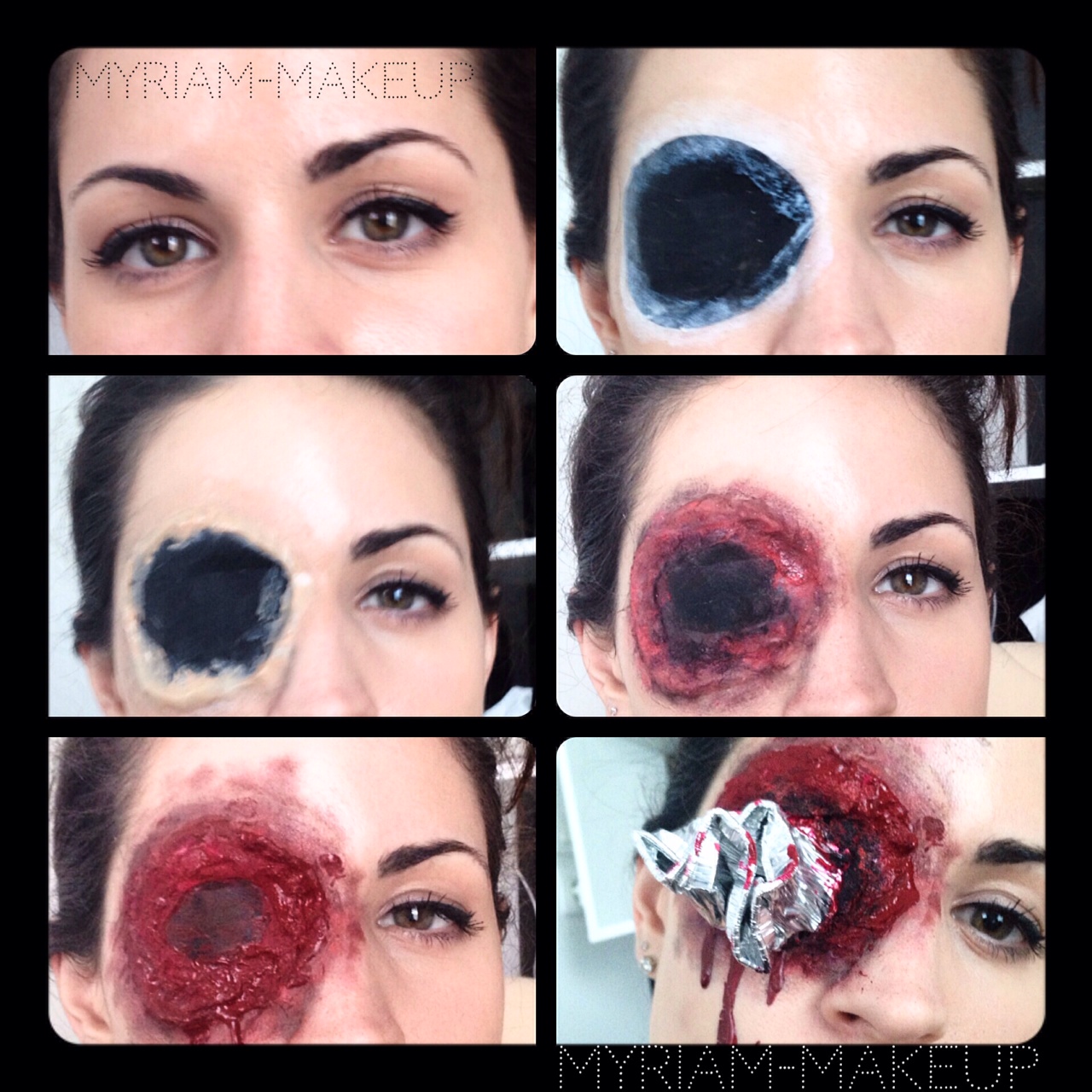 Oeil creve tutorial