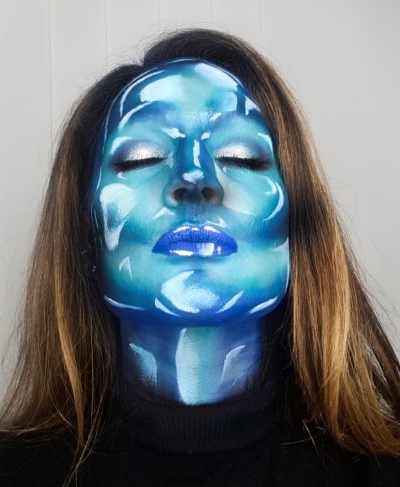 Face painting - Plastic Alien 2