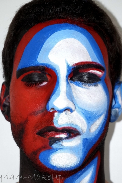 Face painting Obama