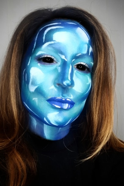 Face painting - Plastic Alien