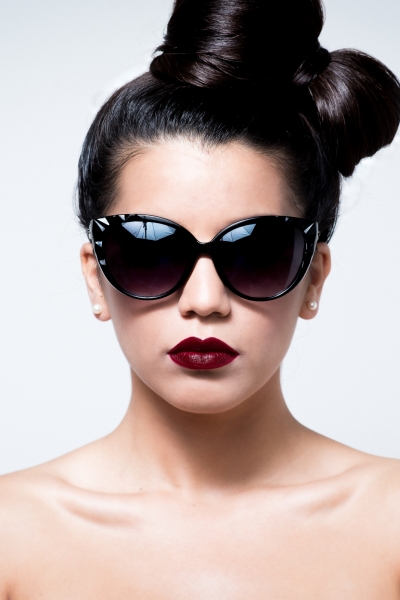 Beauté bouche rouge