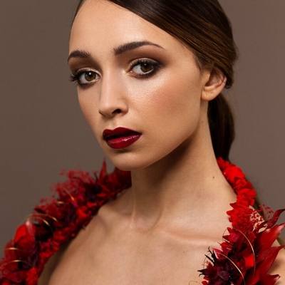 Edito floral - red