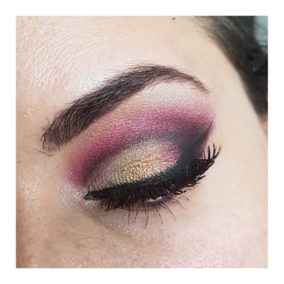 Oriental rose et doré 3